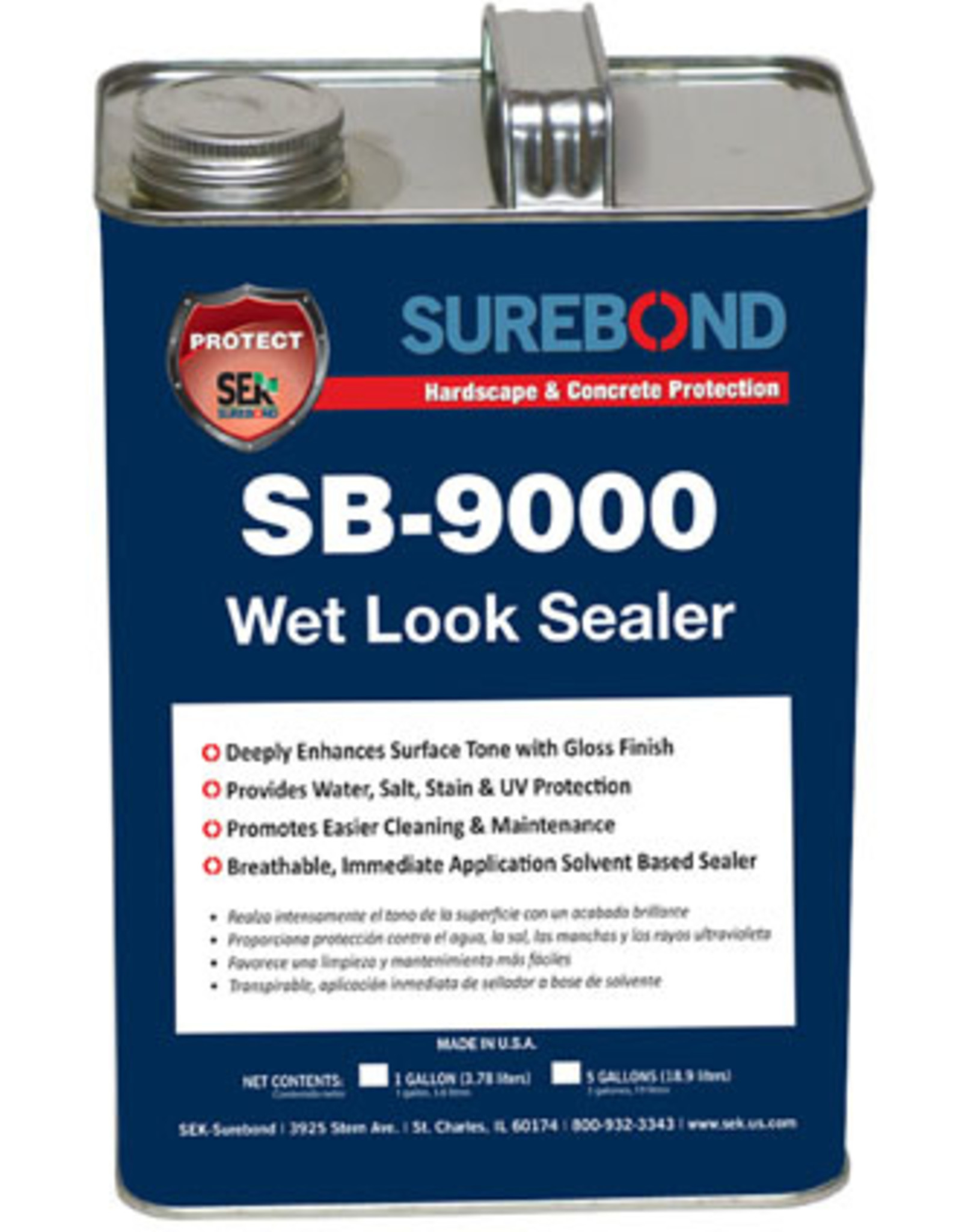 SEK Surebond SB-9000 Wet Look Sealer, Gallon