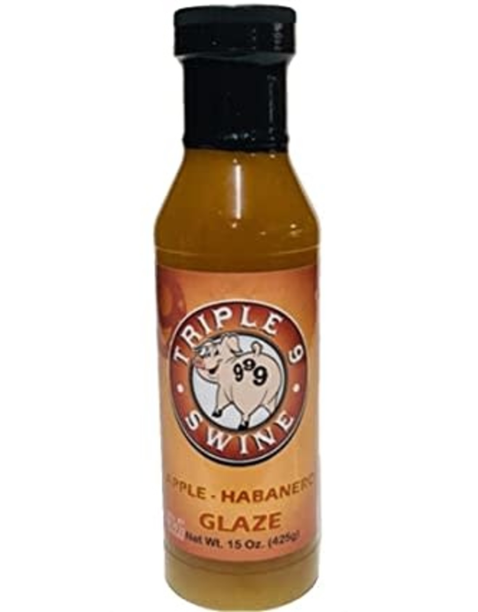 Triple 9 Apple Habanero Glaze, 15oz.