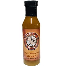 Triple 9 Apple Habanero Glaze, 15oz.