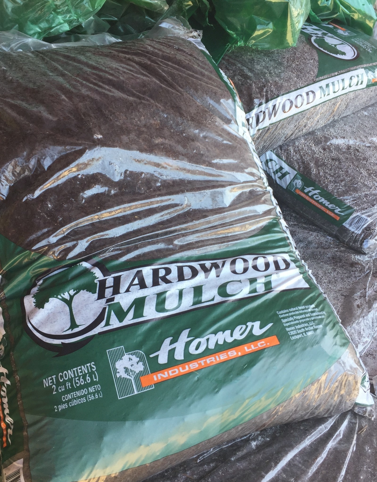 Homer Industries Bean's Blend Hardwood Mulch, 2cf bag
