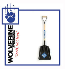 Wolverine #2 Steel Scoop Shovel, 30" Wood Handle WD2GP