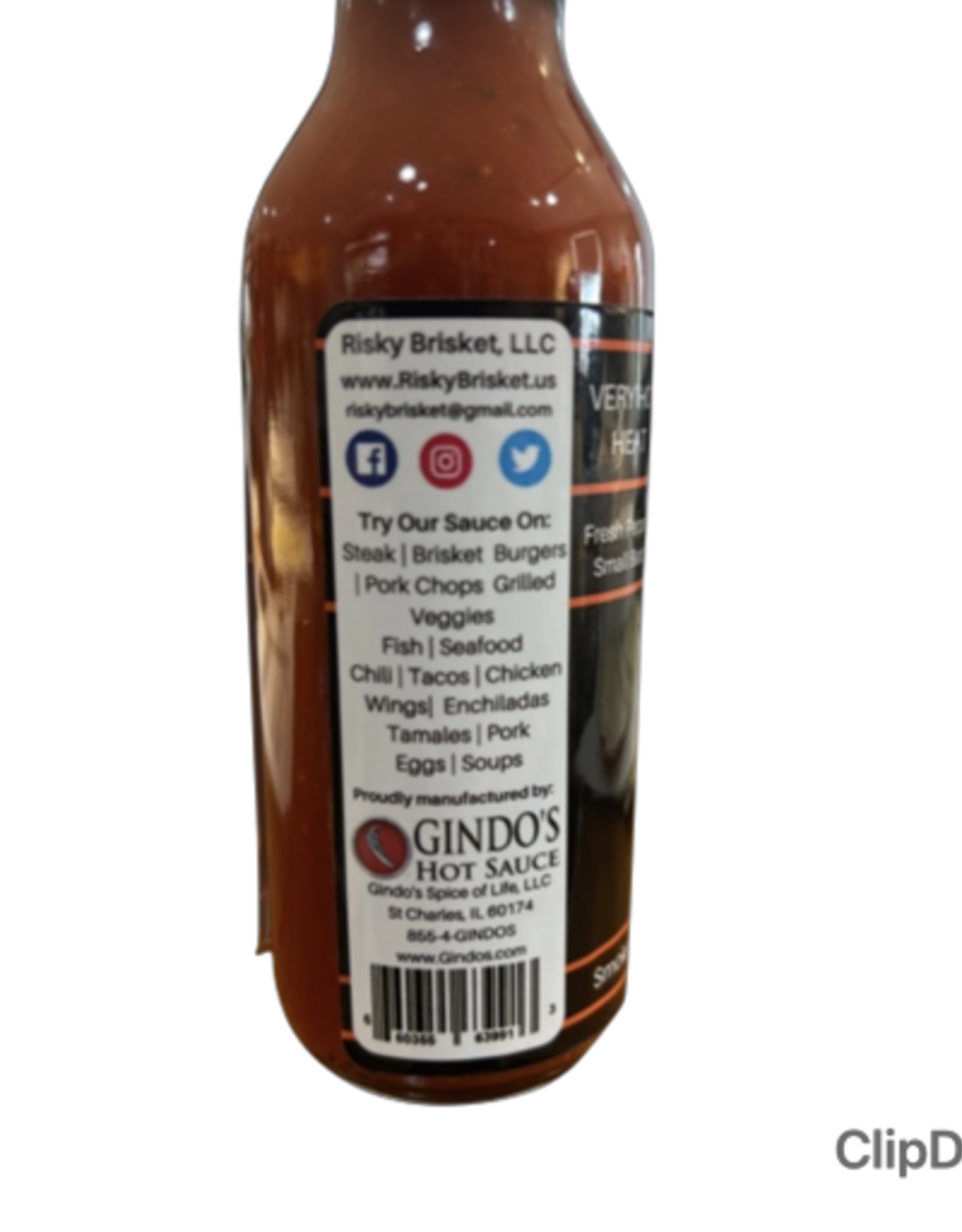 Risky Brisket Risky Brisket Bonfire Sauce