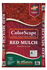 Homer Industries Dyed Red Mulch, 2cf Bag