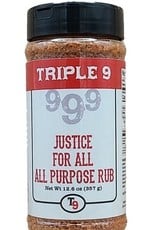 Triple 9 Justice For All all-purpose rub