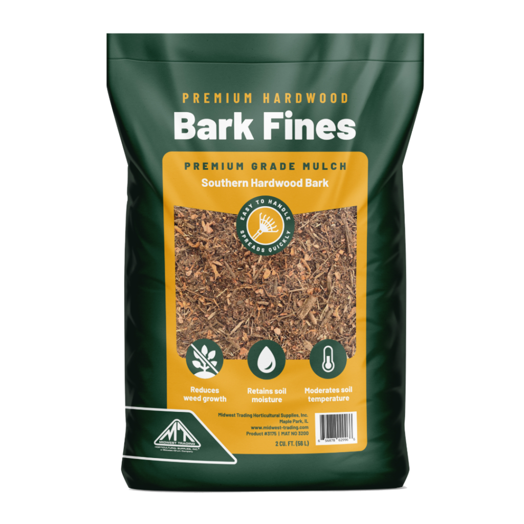 Bark Fines Hardwood Bark Mulch, 2cf bags - Beans Farm, Inc