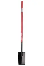 Wolverine All-Steel Spade, 54" Long Handle, 12" Straight Blade