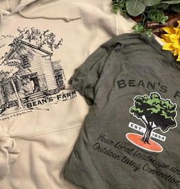 Beans Farm Sketch Logo Tee Tan L