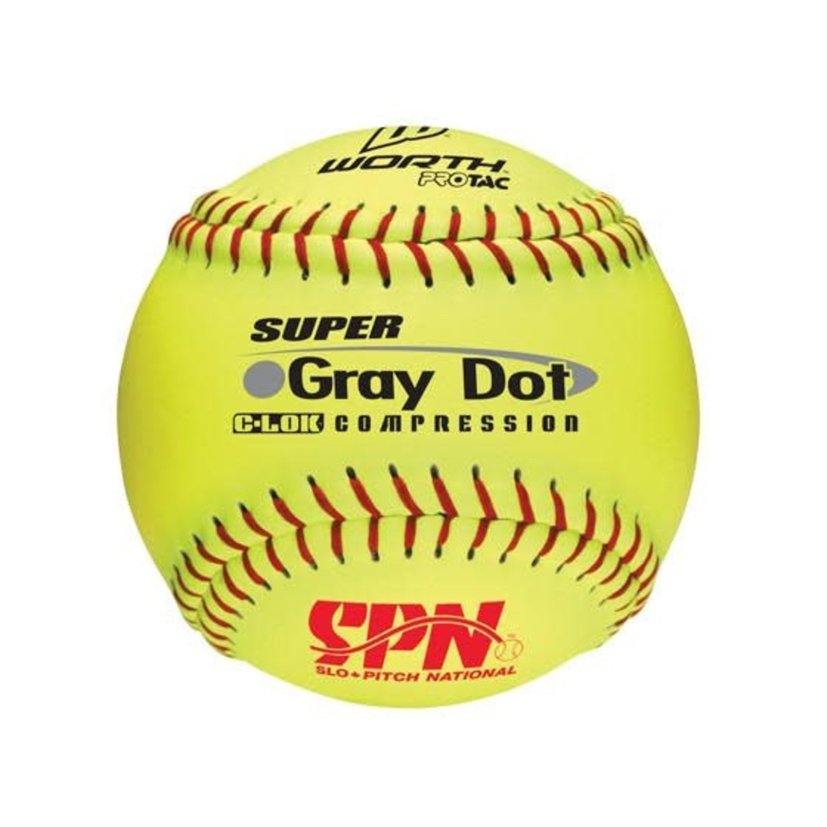Rawlings Worth SX Super Gray Dot SPN Softball 12”
