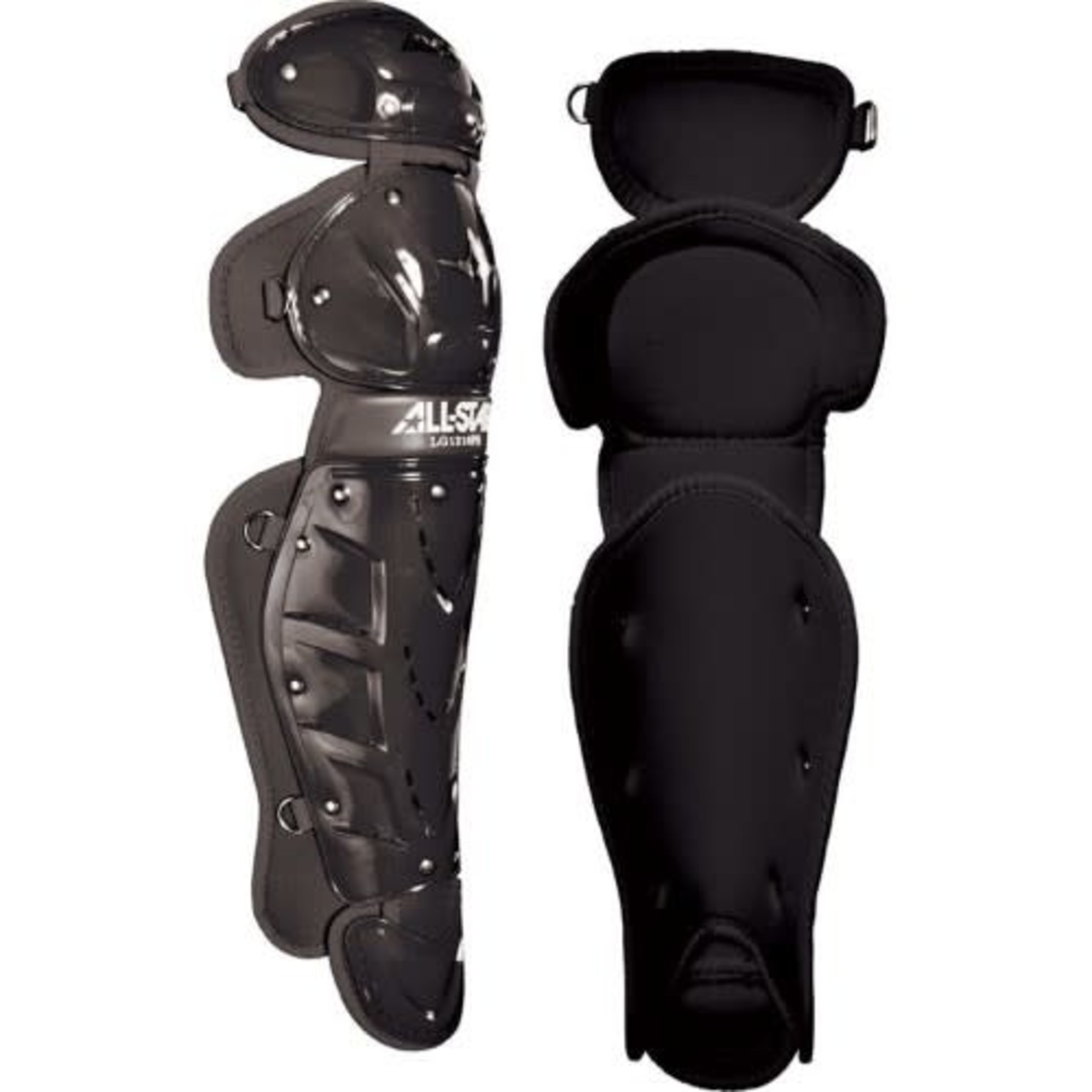 All Star All Star Youth Player's Series Catcher's Leg Guards - Navy