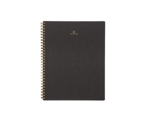 Appointed Blank Notebook -charcoal Grey