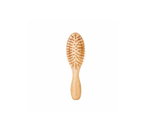 Mini Bamboo Hairbrush - Nineteen Ten Mini Bamboo Hairbrush - Nineteen Ten