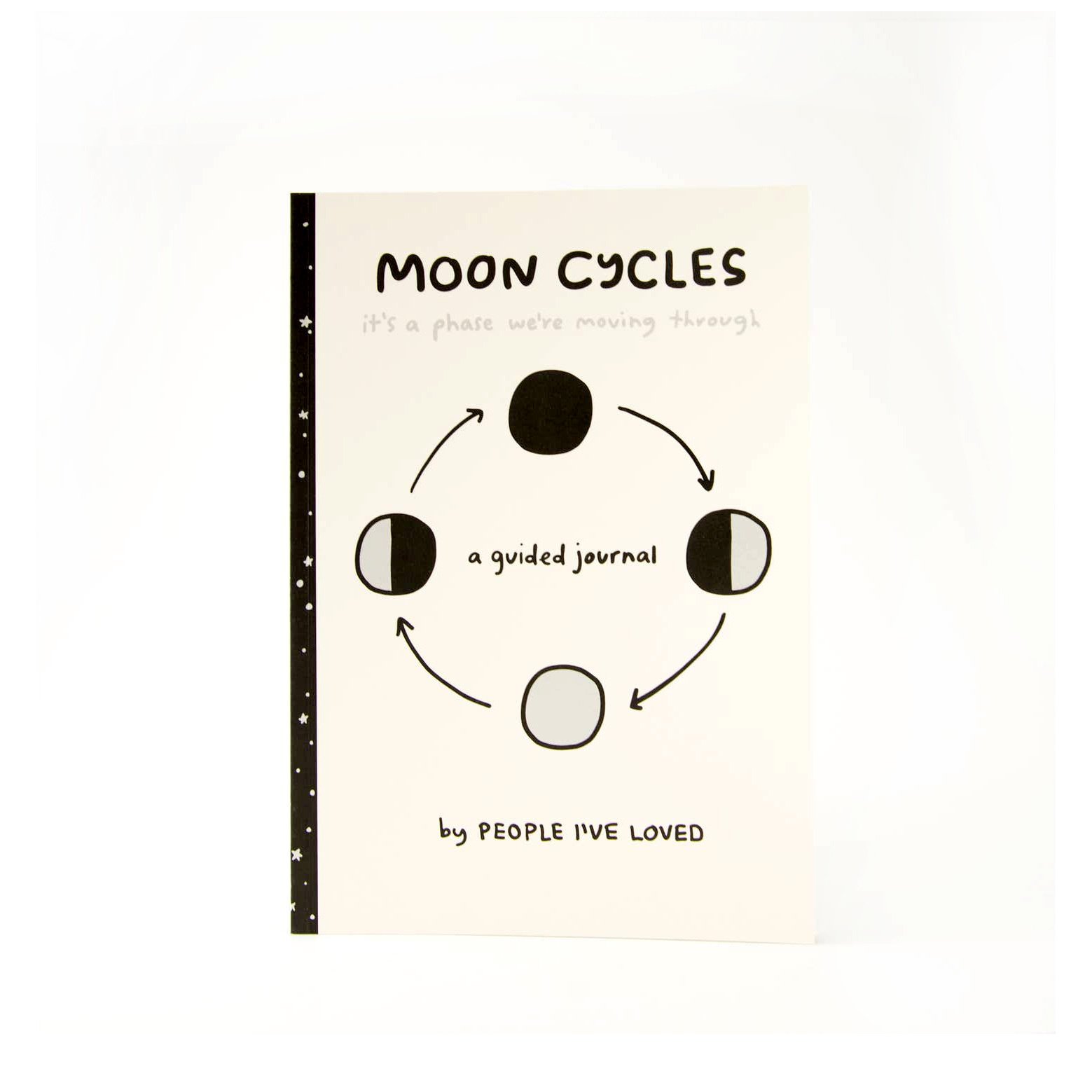 Moon Cycles Guided Journal Ten