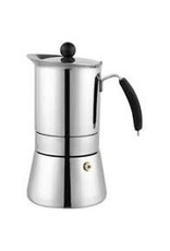 Cuisinox CAFETIERE ESP. AMORE 4-TASSES, ACIER, INDUCTION