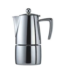 Cuisinox CAFETIERE MILANO 4-TASSES, ACIER MIRROIR, INDUCTION