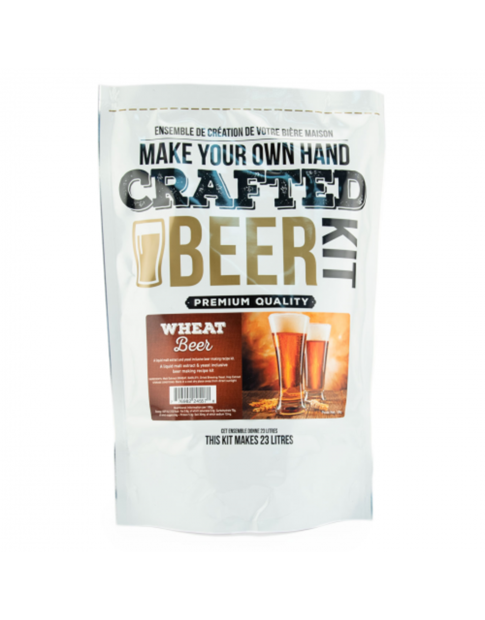 Crafted beer kit - Wheat beer