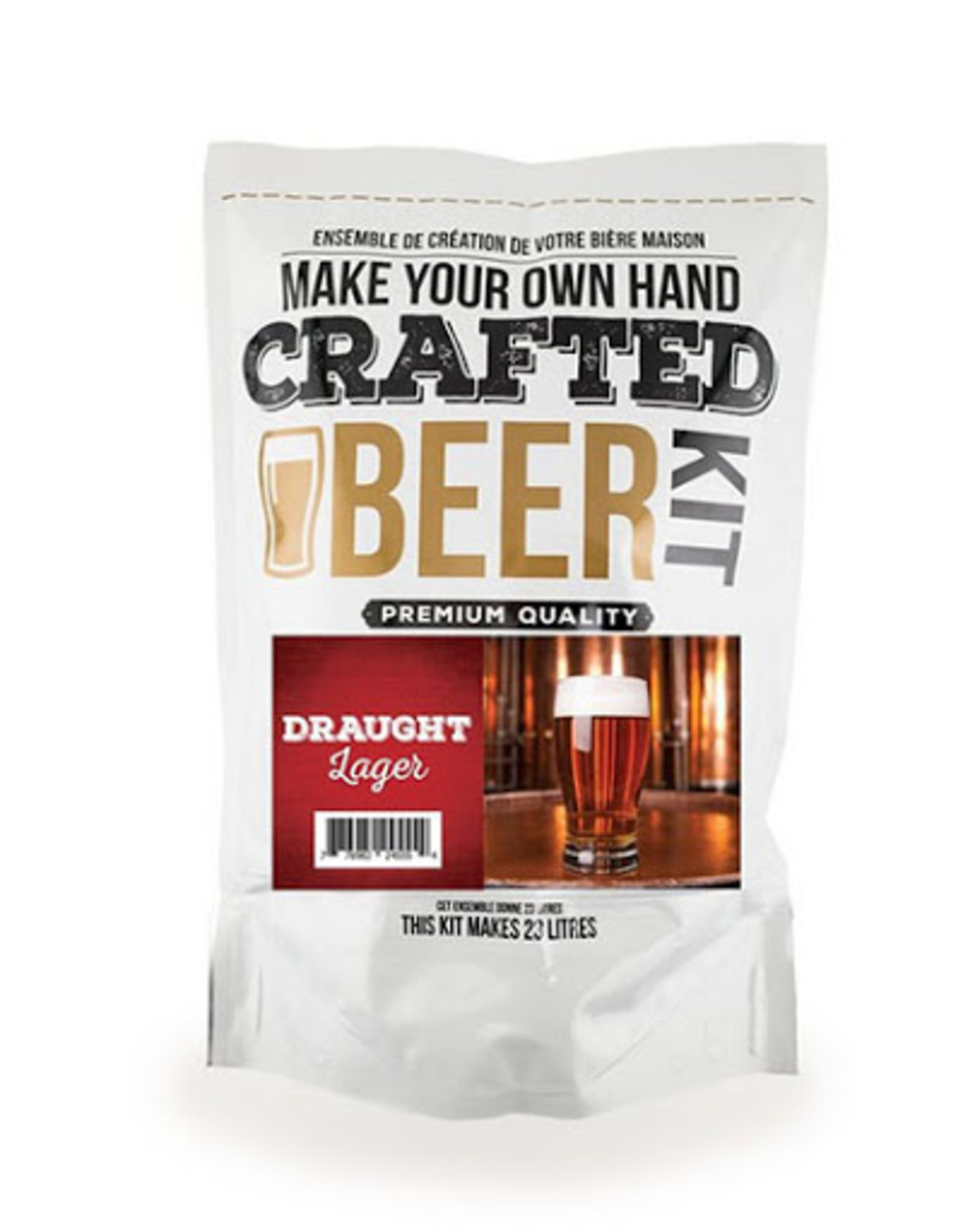 Crafted beer kit - Draught lager
