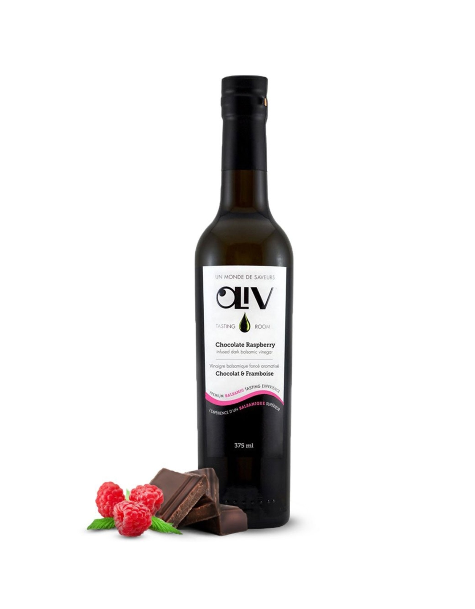 Vinaigre balsamique foncé - Chocolat & framboise