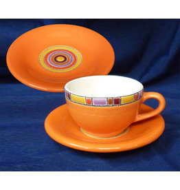 Tasse Cappuccino FIESTA CORAIL