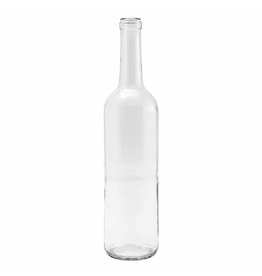 Bouteilles bordeaux claires 750ml/cs.12