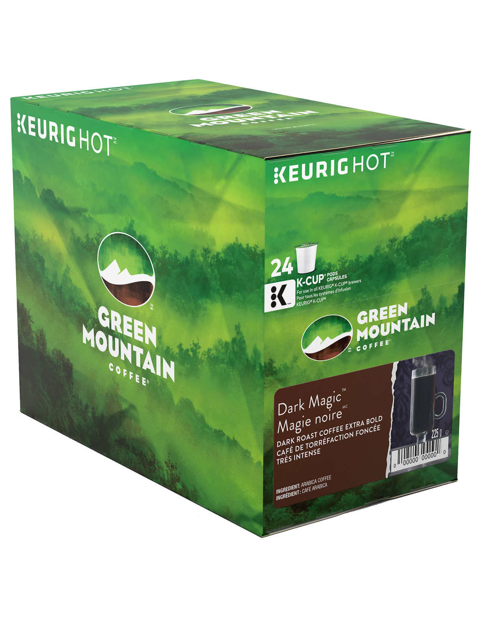 Green Mountain Green Mountain Magie noire - capsules KCUP