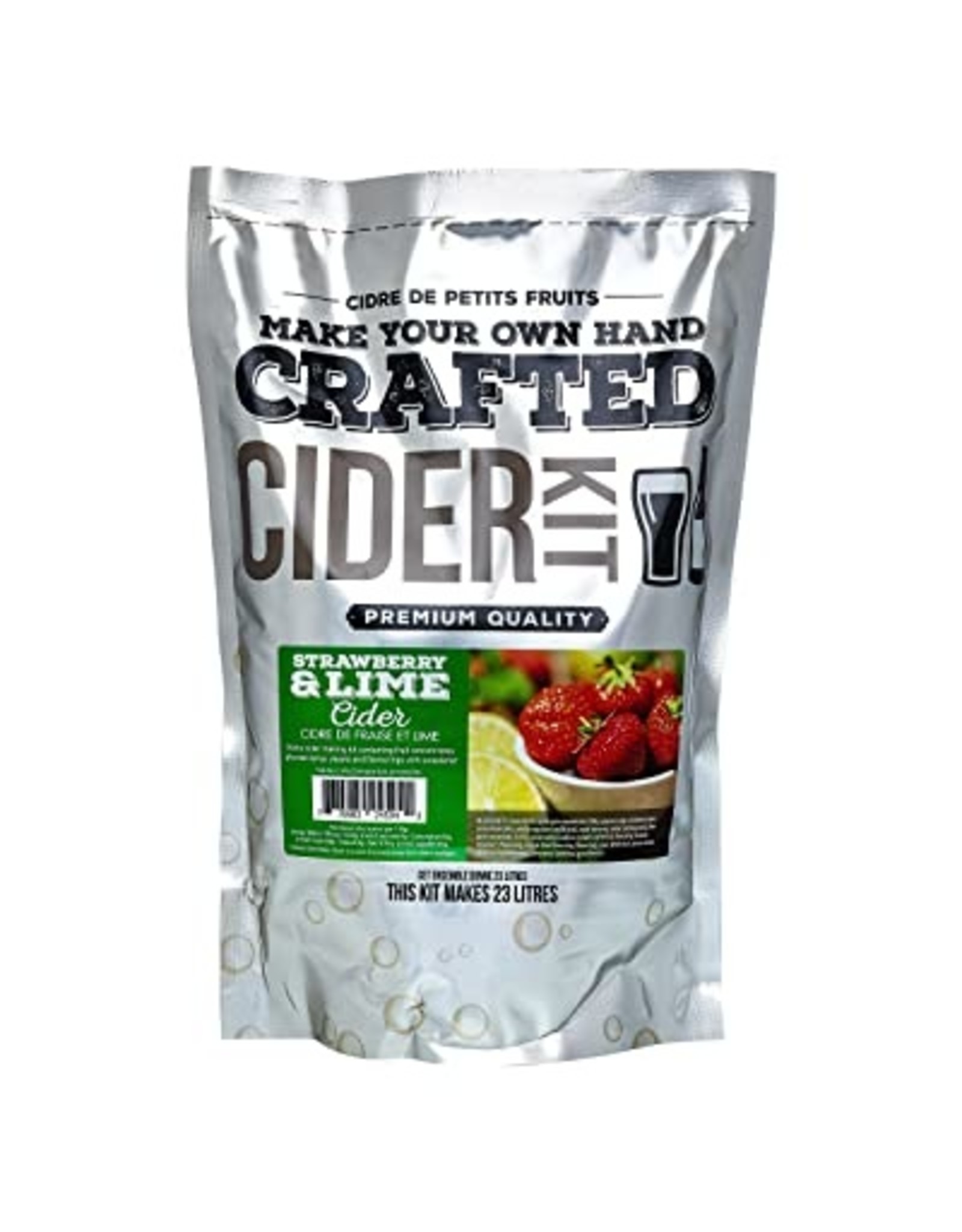 Crafted cider kit - Fraises et Limes