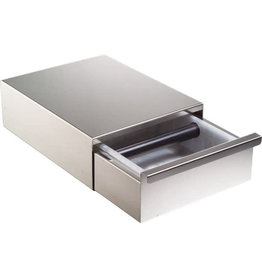 Base inox satiné 1 tiroir