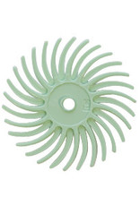 Eurotool 3M Radial Bristle Discs 3/4'' Light Green Micron 1 Grit