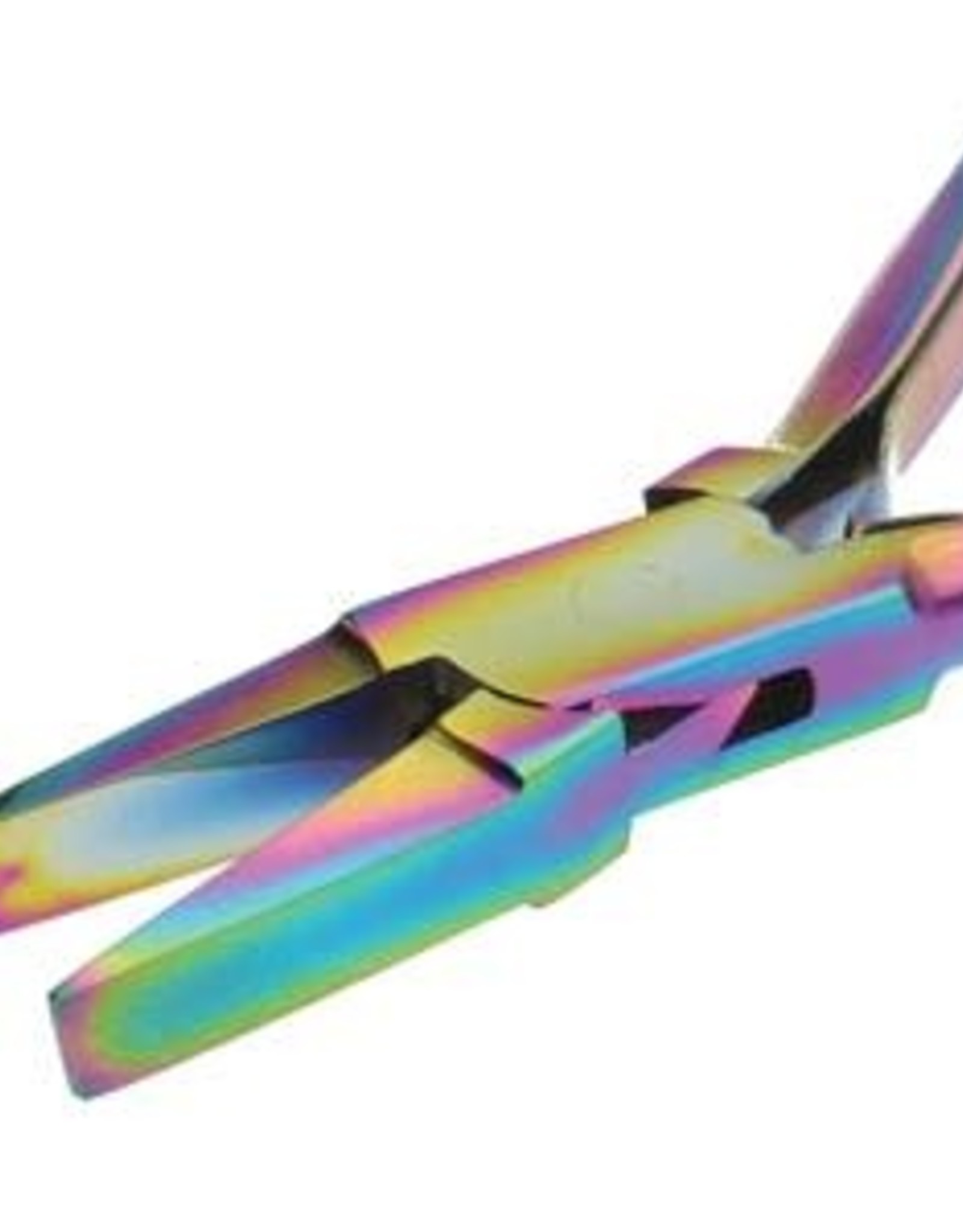 Beadsmith Chroma Rainbow Titanium Flat Plier