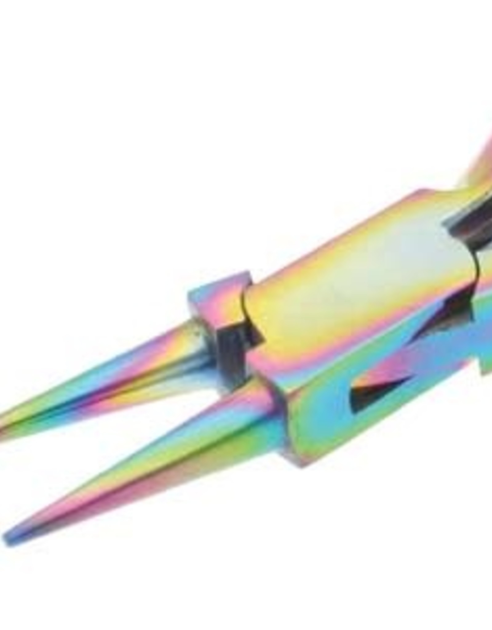 Beadsmith Chroma Rainbow Titanium Round Nose Plier