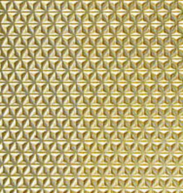 Metalliferous Brass Texture Plate BR4258 4"