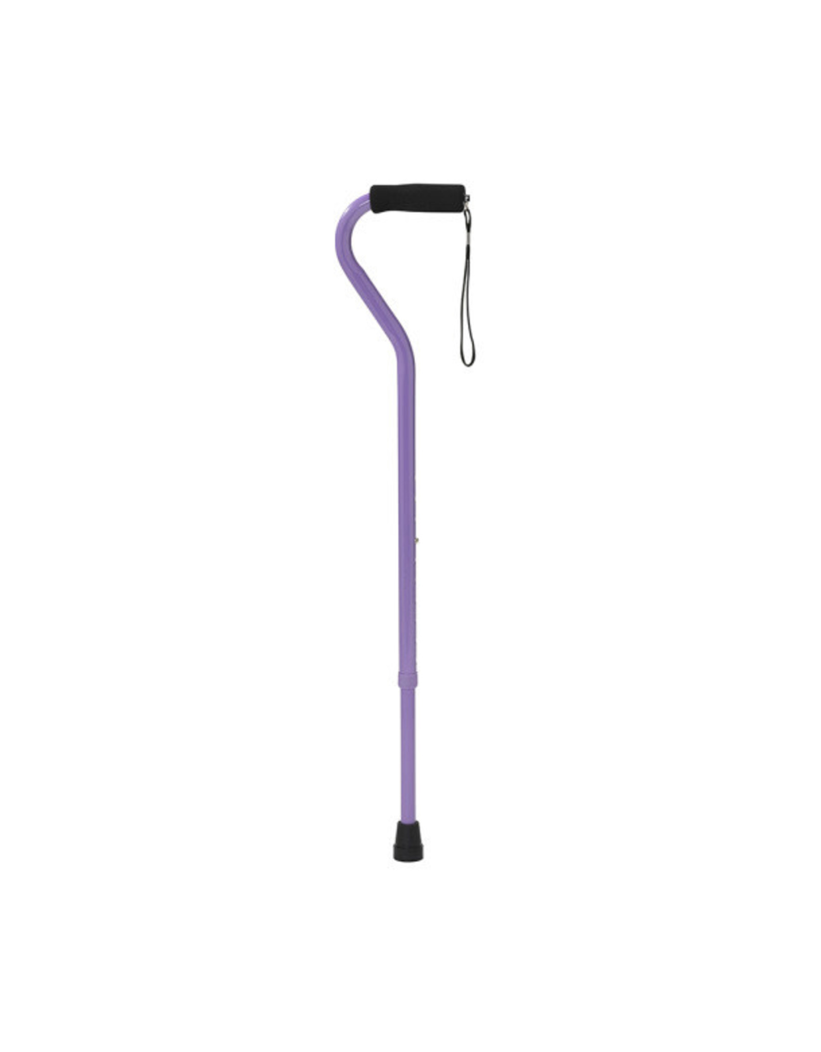 Drive Offset Handle Aluminum Cane - Lavender