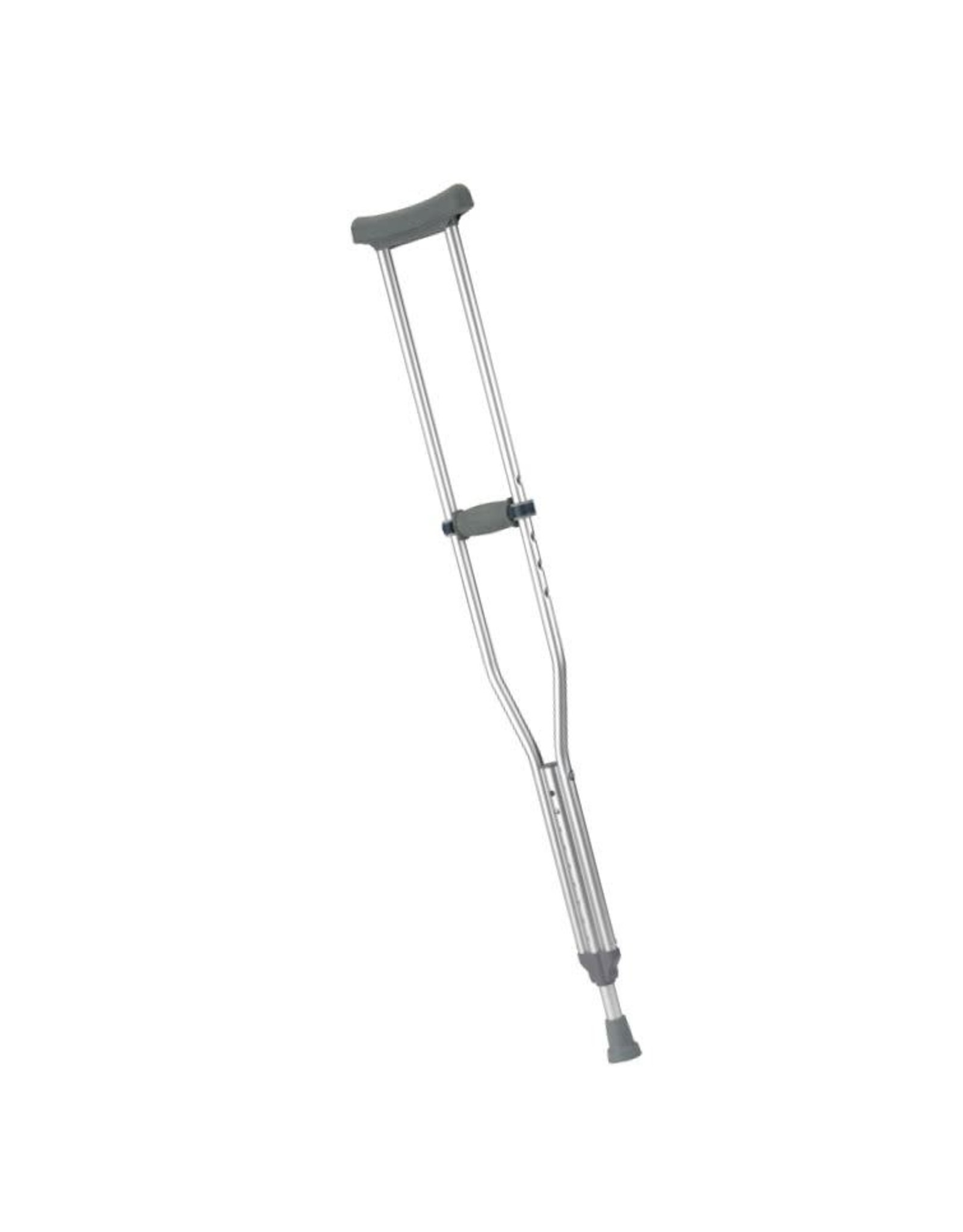 Drive EZ Adjust Aluminum Crutches (Pair) 4'6"-5'2"