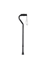 Drive Offset Cane - Black with Soft Foam Handle