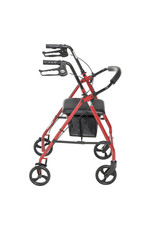 Drive Rollator with 6" wheels - Red