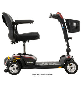 Pride Go-Go Endurance with 8AH Lithium Batteries & 17" Seat - S54LXLIT - 4 Wheel Scooter