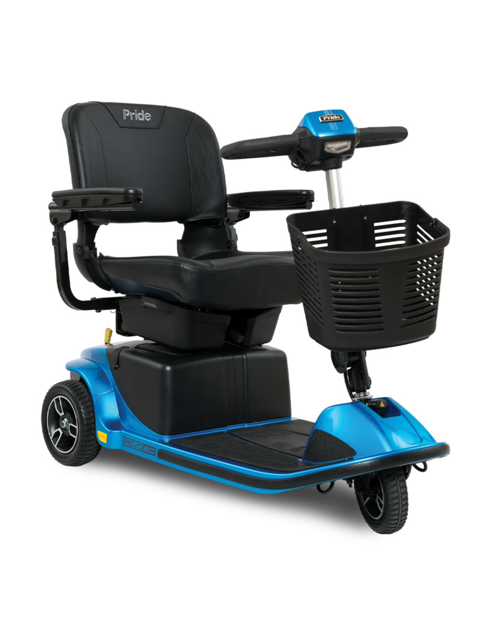 Pride Revo 2.0 - S66 - 3 Wheel Scooter - True Blue