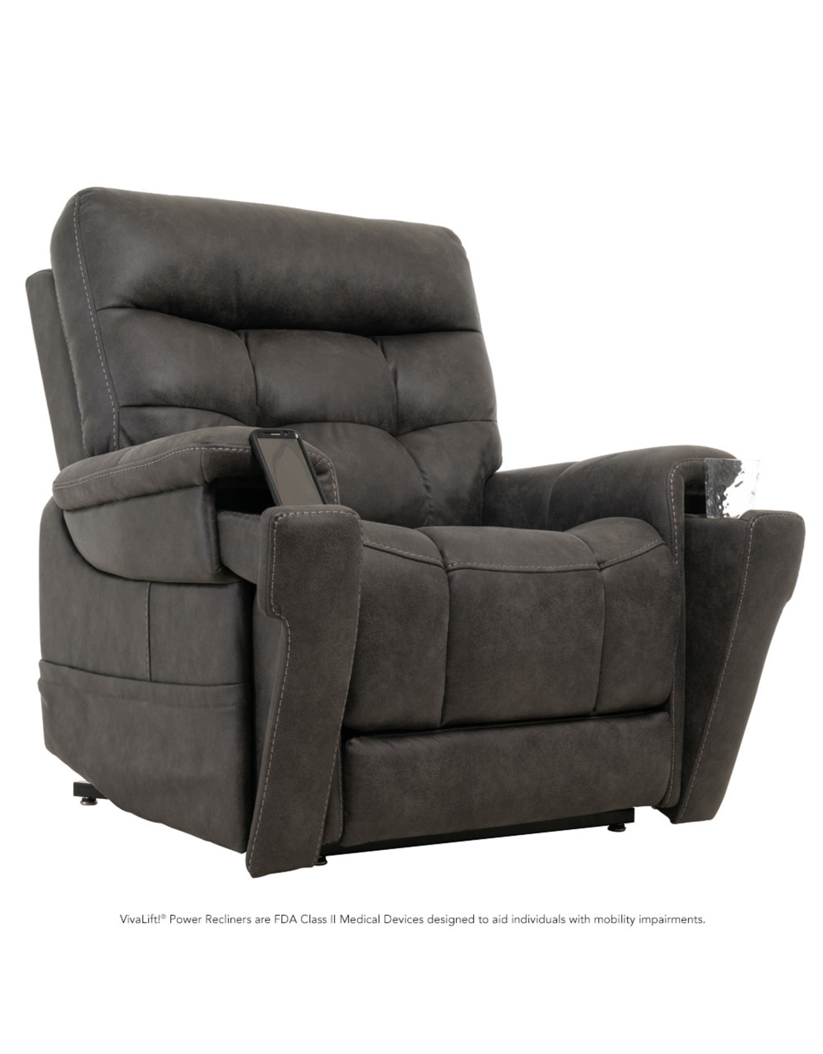 Pride Lift Recliner - Radiance PLR3955M - Canyon Steel