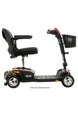 Pride Go-Go Endurance with 16AH Lithium Batteries & 17" Seat - S54LXLIT - 4 Wheel Scooter