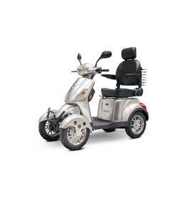 E-Wheels EW-46 - 4 Wheel Scooter - Silver