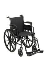 Drive Cruiser III Wheelchair - 20" - Flip Back - Full Armrests