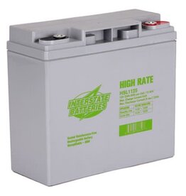 Interstate Battery 12V 22AH 90W SLA High Rate - Screw Terminal - HSL1125