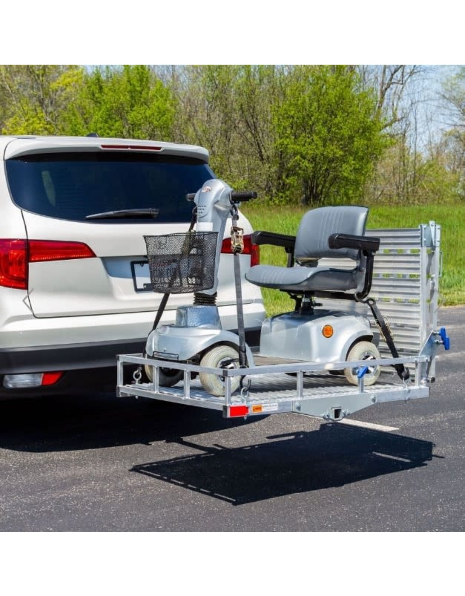 Silver Spring Deluxe Aluminum Folding Scooter and Wheelchair Carrier
