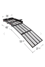 Silver Spring Steel Deluxe Folding Scooter and Wheelchair Carrier - 59-1/8" Loading Ramp