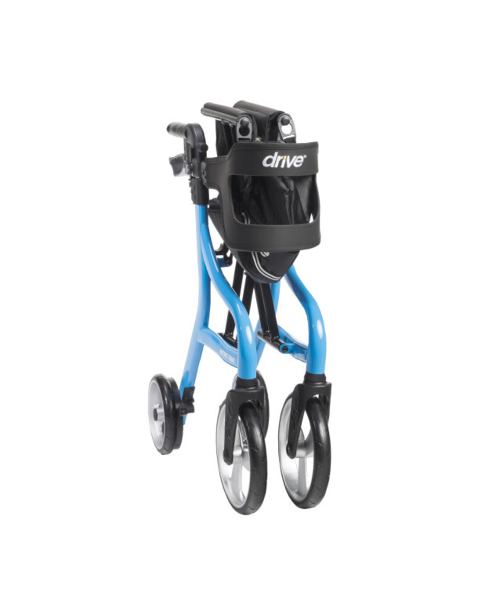 Drive Nitro Sprint Rollator Blue Including Cup, Cane and Cellphone