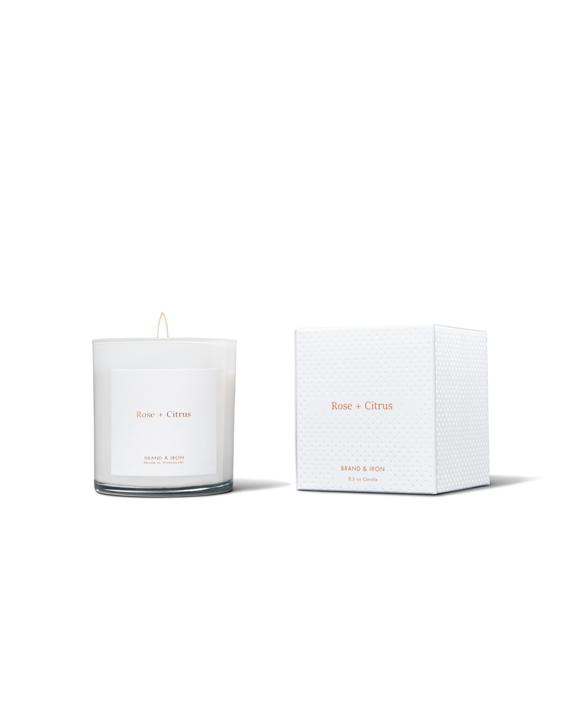 Brand & Iron Brand & Iron Rose & Citrus Candle