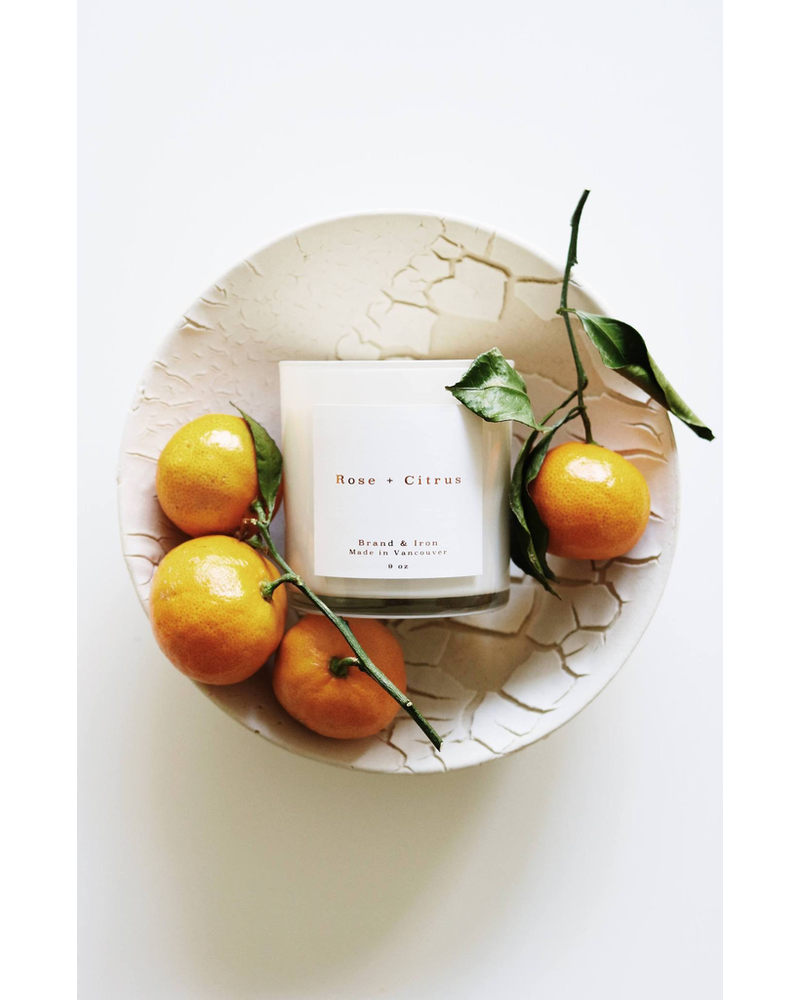 Brand & Iron Brand & Iron Rose & Citrus Candle