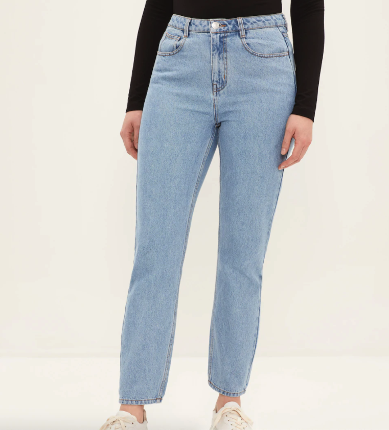 Frank & Oak Stevie High Waisted Jeans - The Paisley Boutique