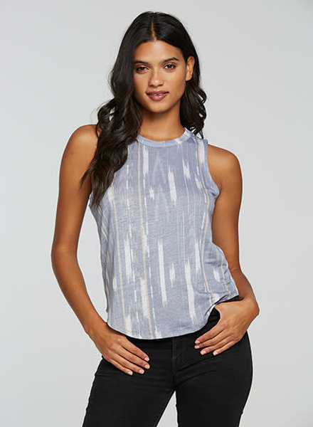 Chaser Chaser Linen Jersey Muscle Tank