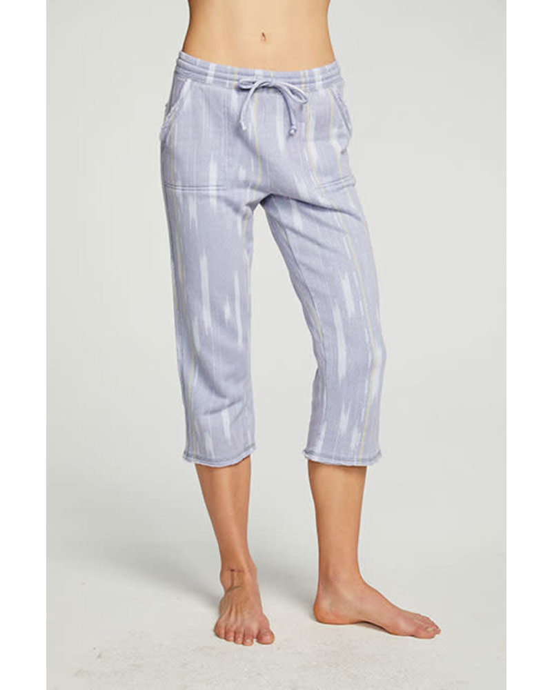 Chaser Chaser Cropped Relaxed Raw Edge Jogger