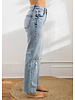 Silver Silver Highly Desirable Straight Denim